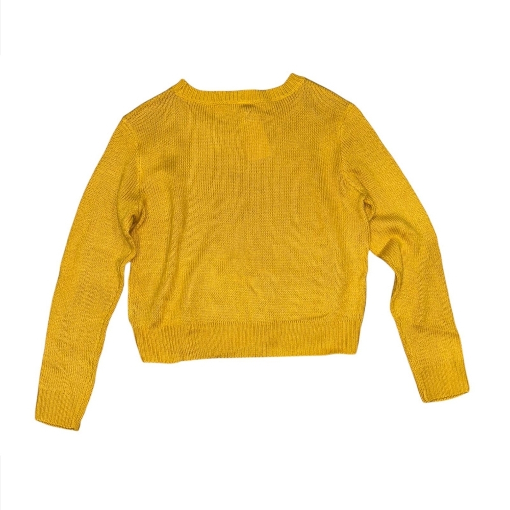 Mustard Crop Sweater From H&M - Picture 3 of 6